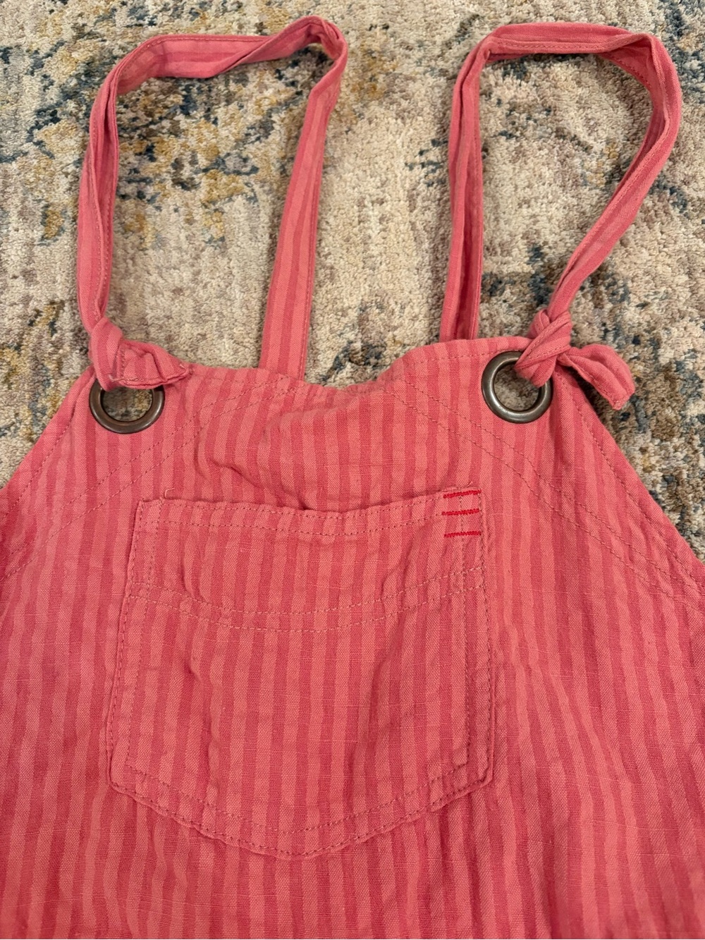 Urban Outfitters BDG linen pink romper with pockets Size S - Picture 4 of 6